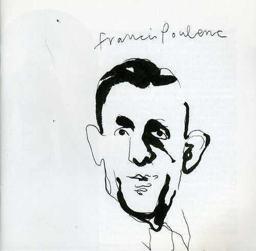 the album cover for Francis Poulenc - Music of Francis