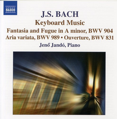 the album cover for Jenő Jandó - Keyboard Music