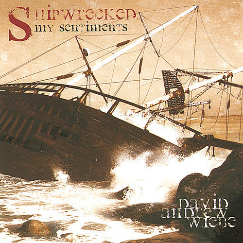 the album cover for David Andrew Wiebe - Shipwrecked My Sentiments