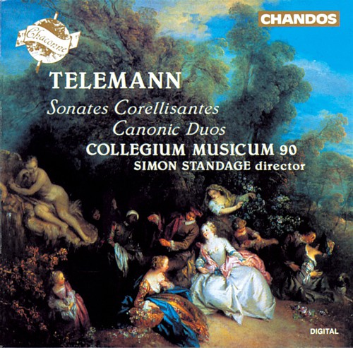 the album cover for Collegium Musicum 90 - Canonic Duos / Sonates Corellisantes