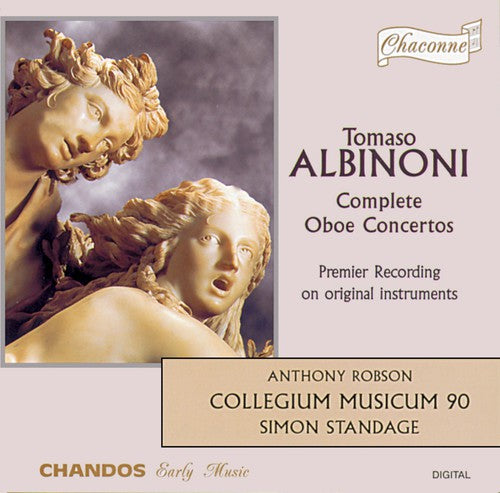 the album cover for Anthony Robson - Complete Oboe Concerti