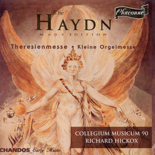 the album cover for Richard Hickox - Theresienmesse
