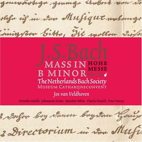 Bach / Mields / Zomer / White / Daniels / Harvey - B Minor Mass - Music CD