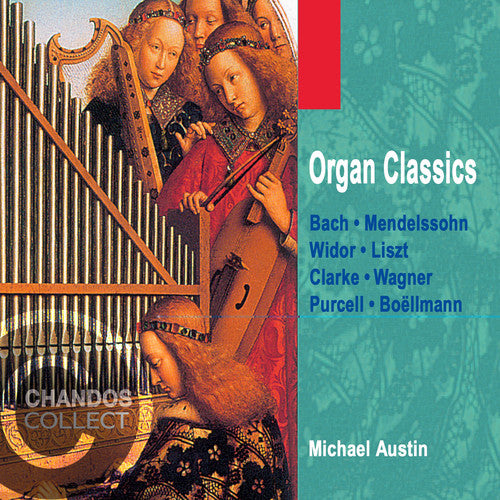 the album cover for BACH/BOELLMANN/CLARKE/LISZT/ET - Organ Classics