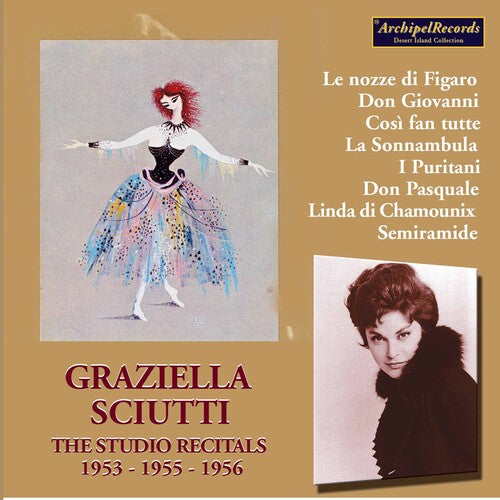 Mozart / Bellini / Donizetti / Sciutti - Studio Recordigns - Music CD