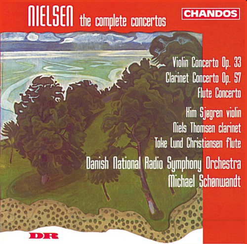the album cover for Michael Schønwandt - Violin Concerto