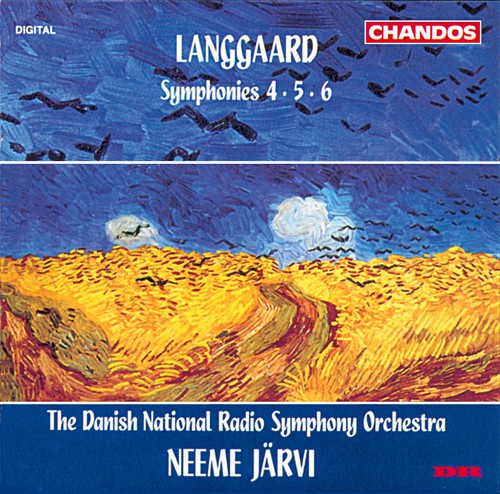 the album cover for Neeme Järvi - Symphony 4