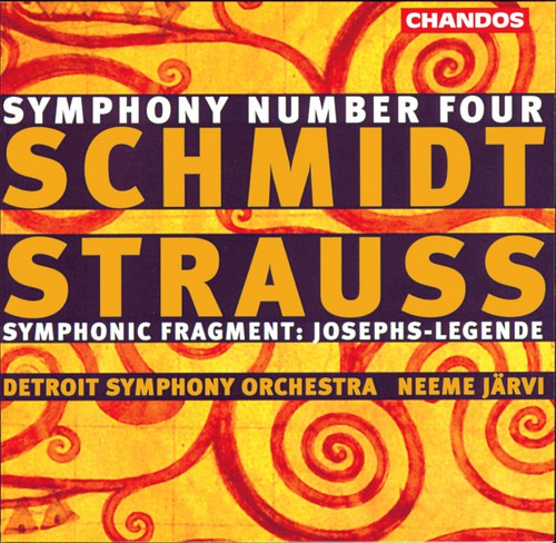 Schmidt / Strauss / Jarvi / Detroit Symphony Orch - Symphony 4 In C / Symphonic Fragment Op 64a - Music CD