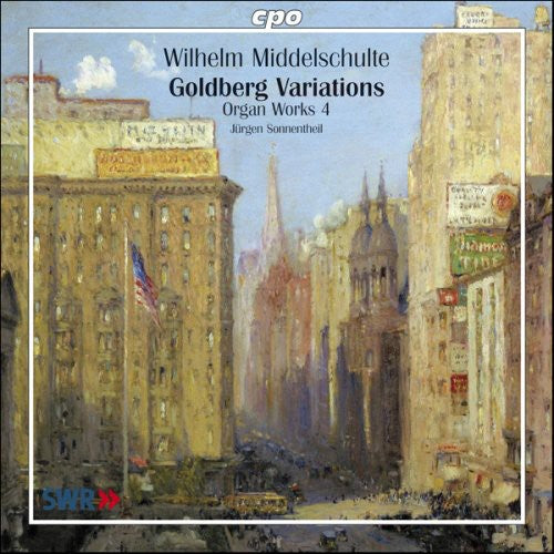 Middelschulte / Bach / Sonnentheil - Organ Works 4 / Goldberg Variations Arranged Organ - Music CD