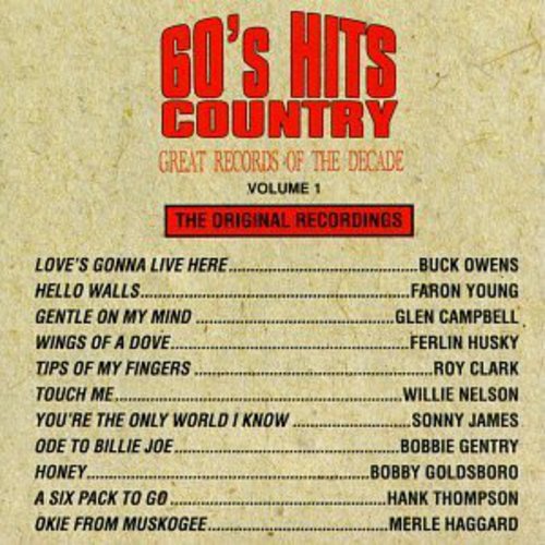 60's Country Hits 1 / Various Music CD