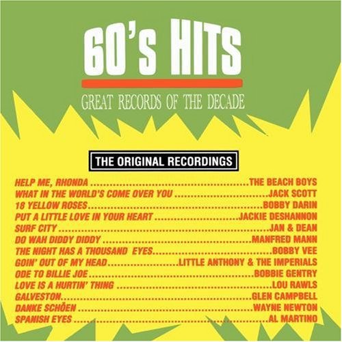 60's Pop Hits 1 / Various Music CD
