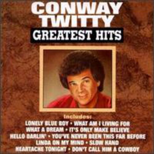 the album cover for Conway Twitty - Greatest Hits