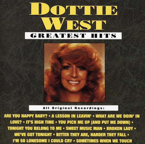 the album cover for Dottie West - Greatest Hits