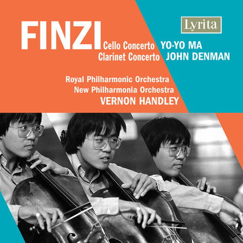 the album cover for Finzi / Denman / Ma / Rpo / Npo / Handley - Cello Concerto