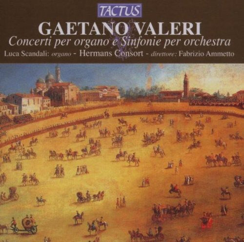 the album cover for Valeri - Organ Concertos & Sinfonias