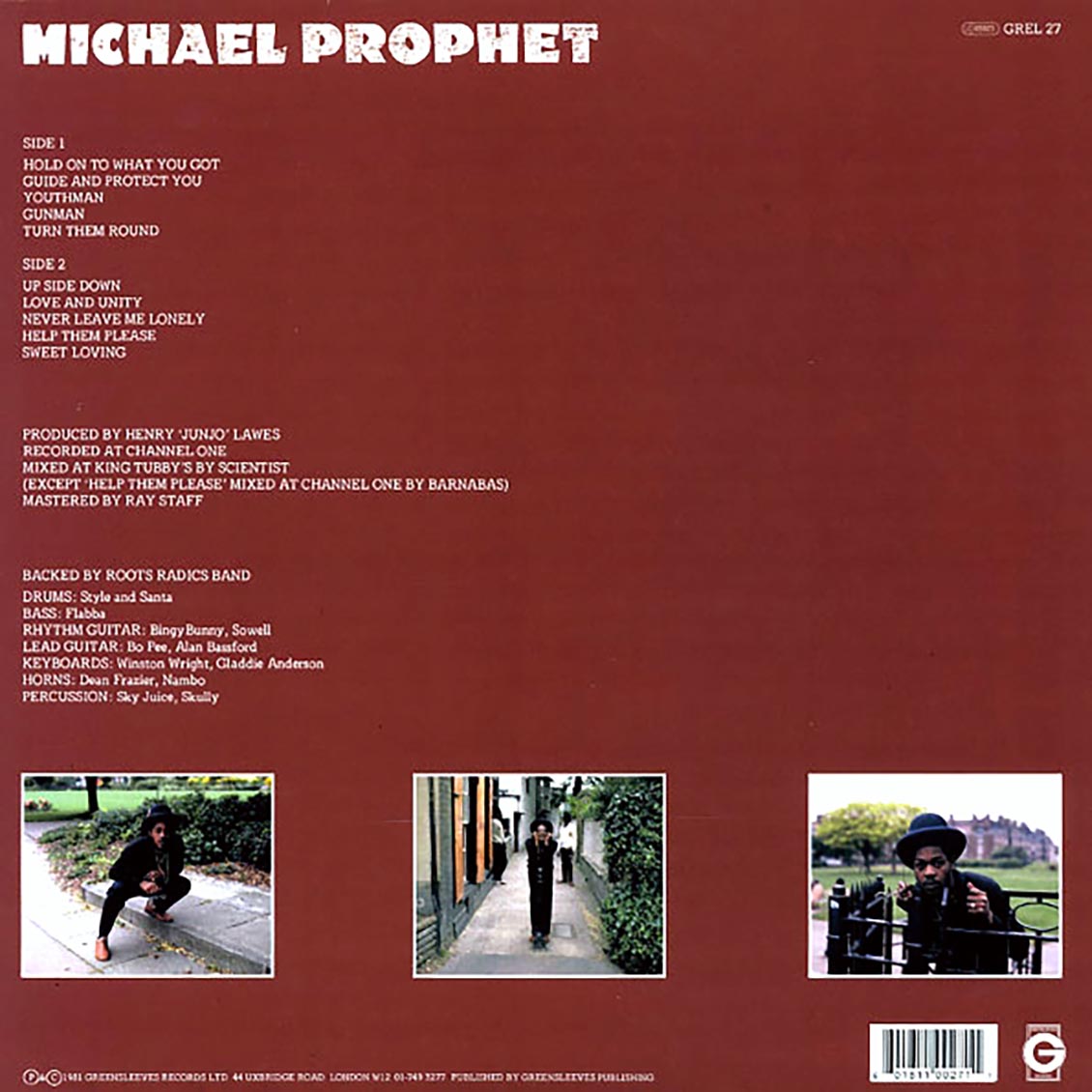 Michael Prophet - Gunman Vinyl Record