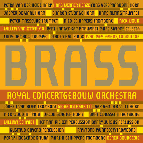 Brass Of Royal Concertgebouw / Meylemans - Brass - Super Audio CD