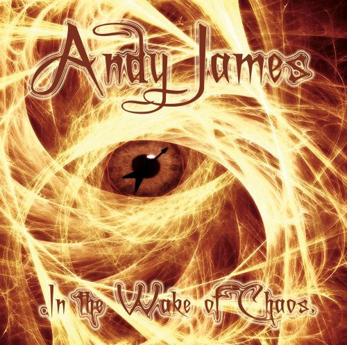 the album cover for Andy James - In the Wake of Chaos