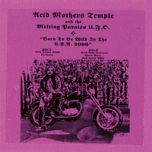 the album cover for Acid Mothers Temple & The Melting Paraiso U.F.O. - Born to Be Wild in the USA 2000