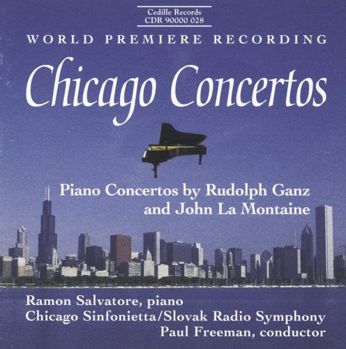 Ganz / Montaine / Freeman / Salvatore / Slovak Rso - Piano Concertos - Music CD
