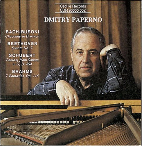 the album cover for DMITRY PAPERNO - Piano Music