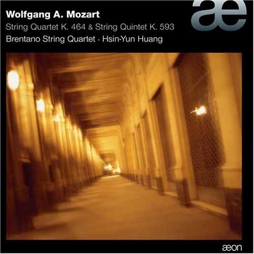 the album cover for Brentano String Quartet - String Quartets K464 & 593