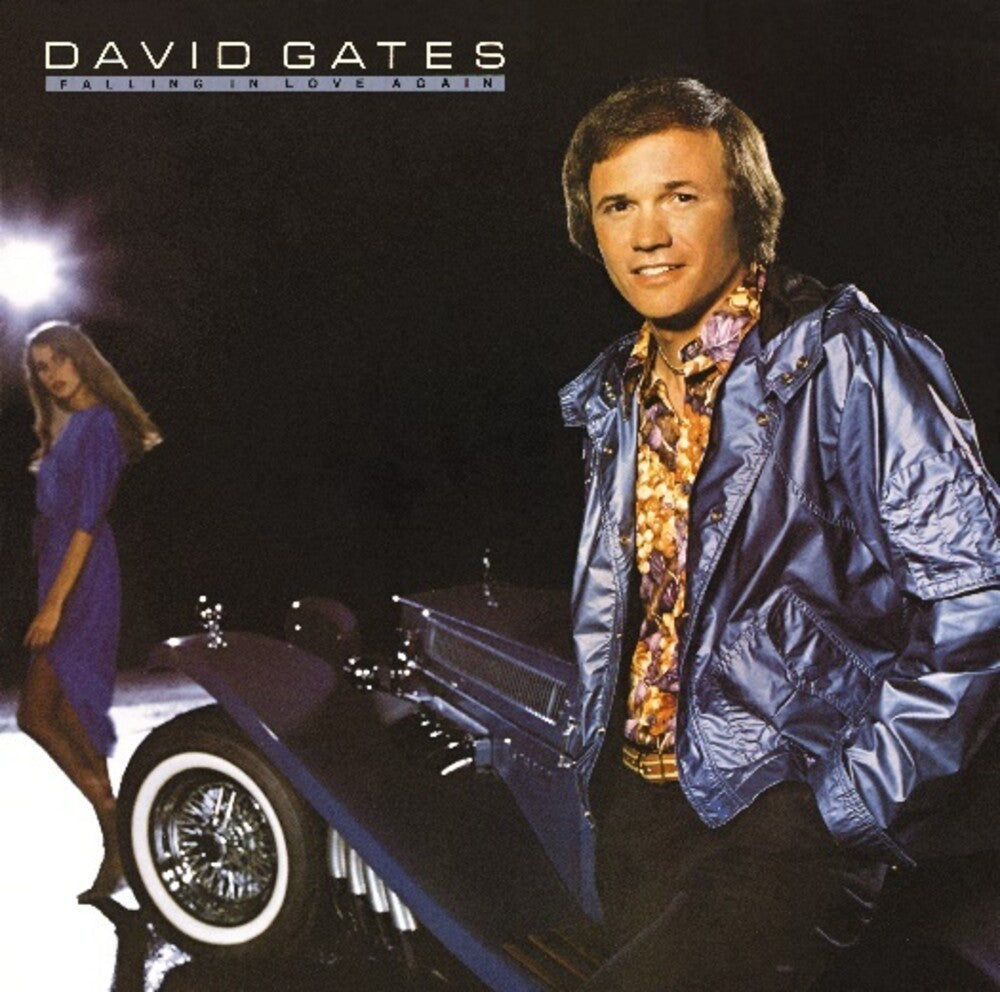 the album cover for David Gates - Falling in Love Again