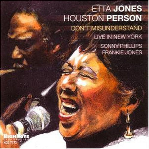 the album cover for Etta Jones - Don't Misunderstand