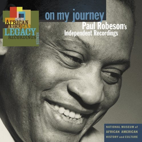 the album cover for Paul Robeson - On My Journey