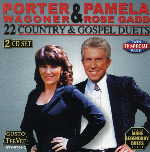 the album cover for Wagoner/Gadd - 22 Country and Gospel Duets