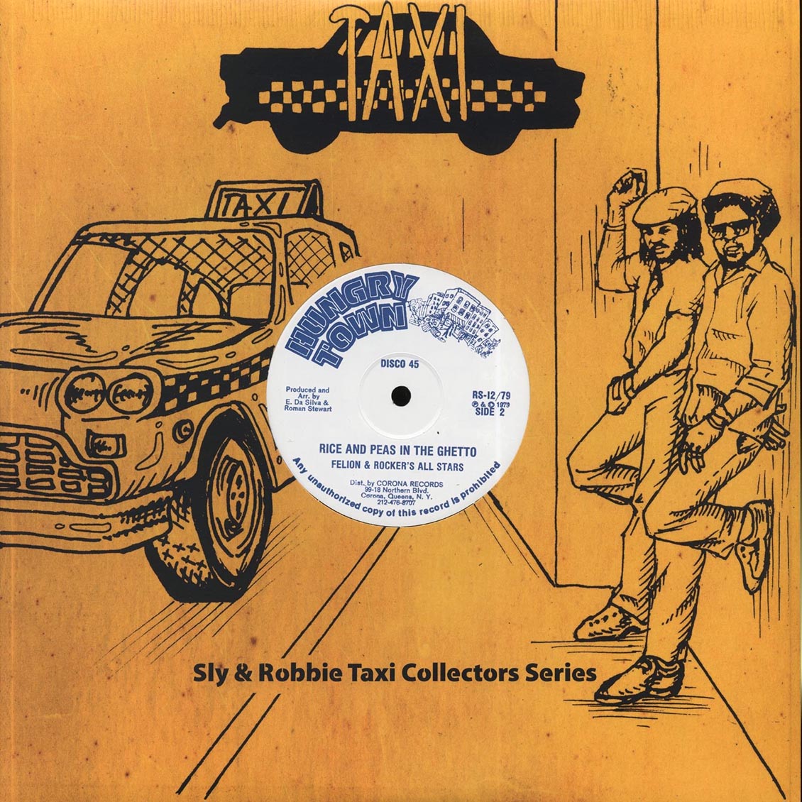 Roman Stewart - Rice And Peas / Felion & Rocker's All Stars - Rice And Peas In The Ghetto (Extended Mix) 12" Vinyl Record