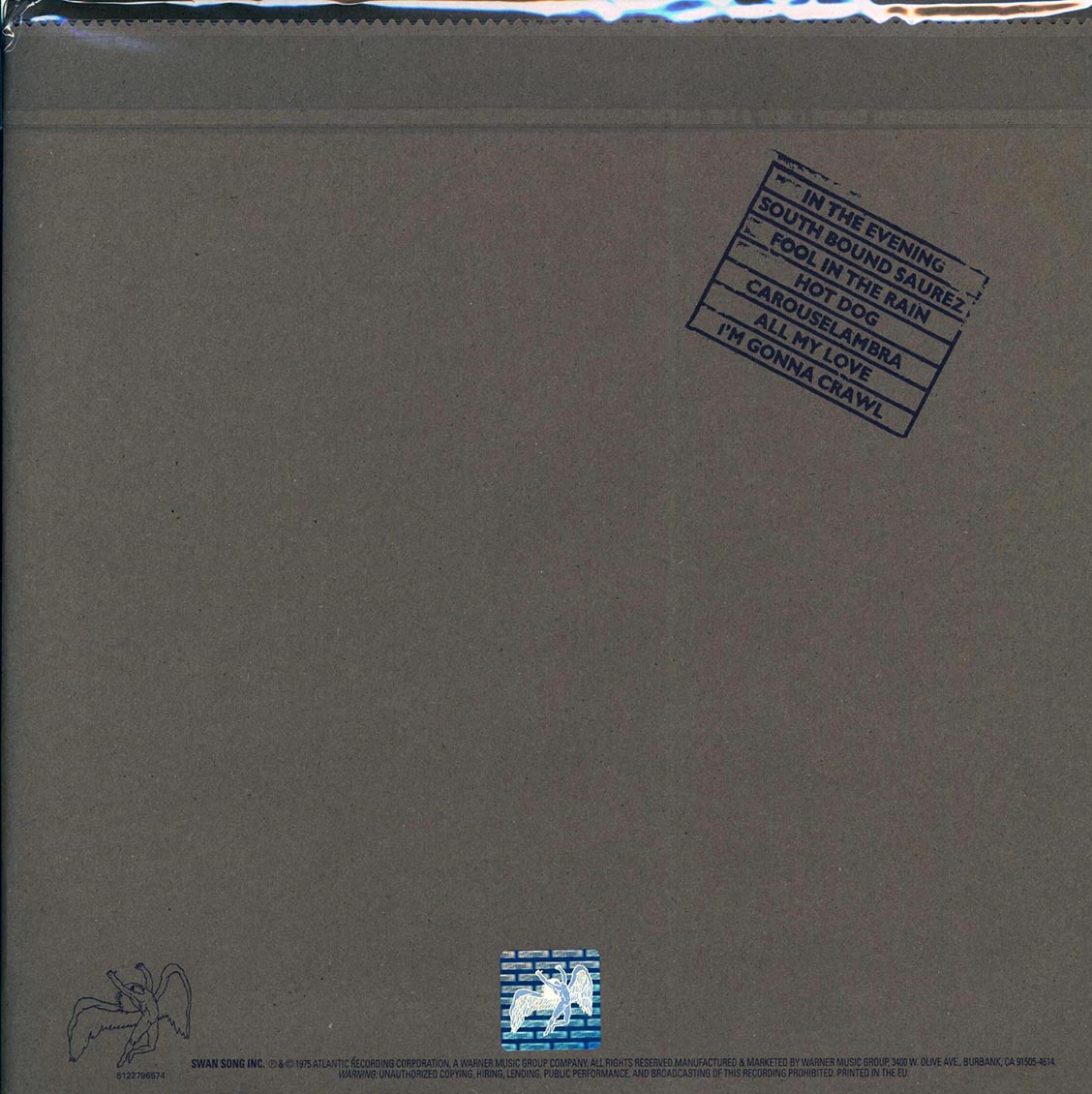 Led Zeppelin - In Through The Out Door (180g) Vinyl Record