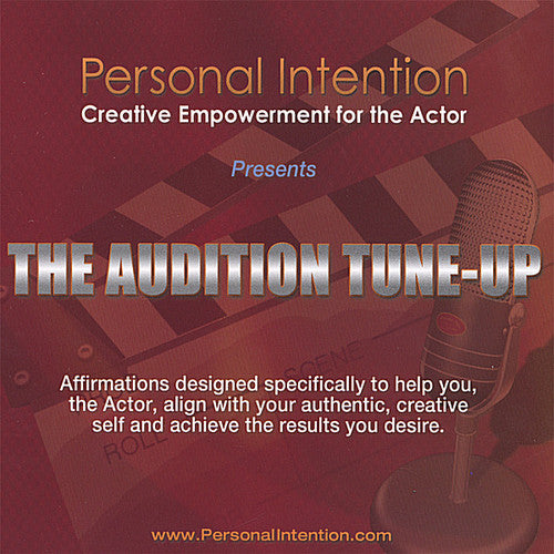 the album cover for Personal Intention - Audition Tune-Up