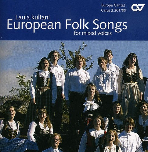 the album cover for Choir Of Europe - European Folk Songs