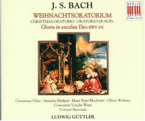 Bach / Virtuosi Saxoniae / Guttler - Complete Christmas Orantorio3 - Music CD