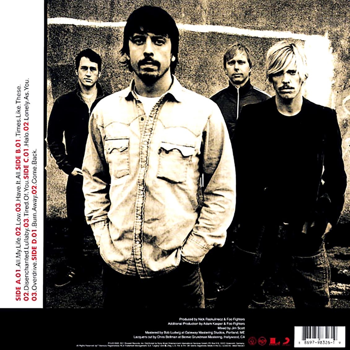 Foo Fighters One By One 2xLP 180g Vinyl Record