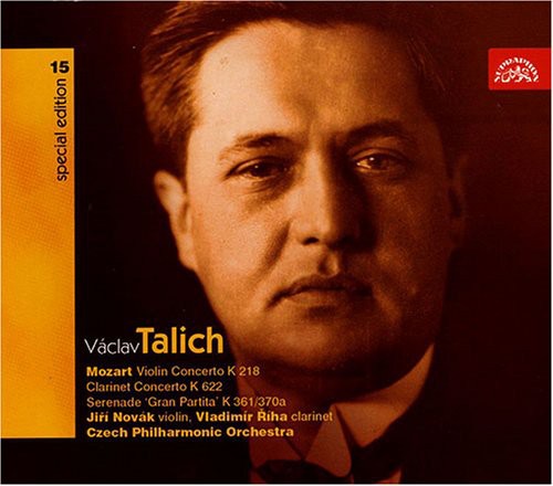 Mozart / Novak / Riha / Czech Phil Orch / Talich - Vaclav Talich 15 - Music CD