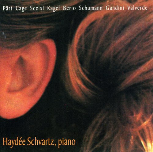 the album cover for Haydée Schvartz - New Piano Music from the Americas