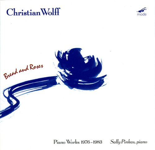the album cover for Sally Pinkas - Bread & Roses: Piano Works 1976-83 1
