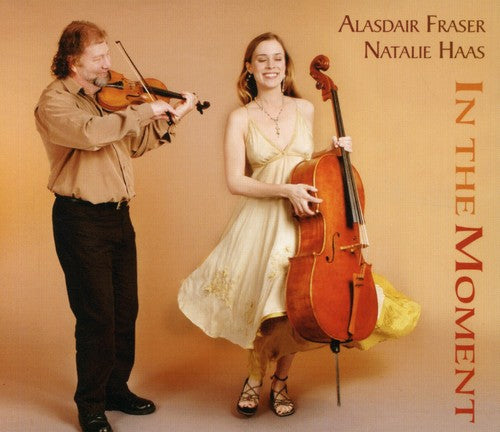 the album cover for Natalie Haas - In Moment