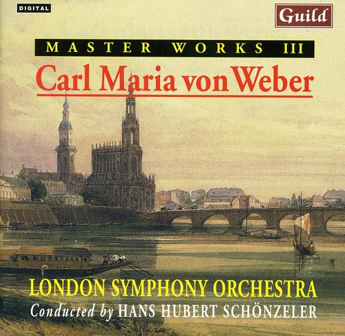 the album cover for Carl Maria Von Weber - Master Works III Carl Maria Von Weber