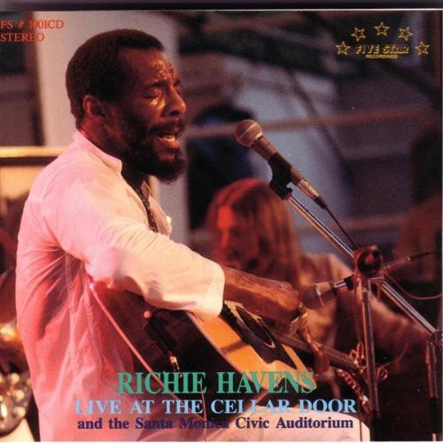 the album cover for Richie Havens - Live at Cellar Door (1972)
