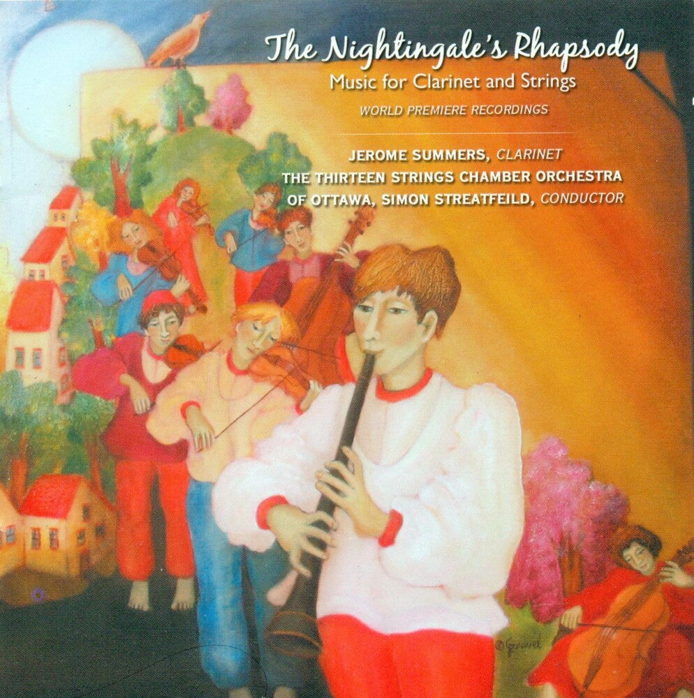 the album cover for Jerome Summers/Robert Kortgaard - Nightengale's Rhapsody