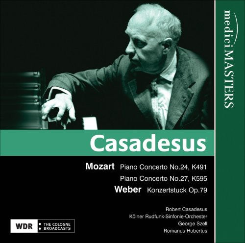 Mozart / Weber / Casadesus - Piano Concerto 24 / Piano Concerto 27 / Konzertstu - Music CD