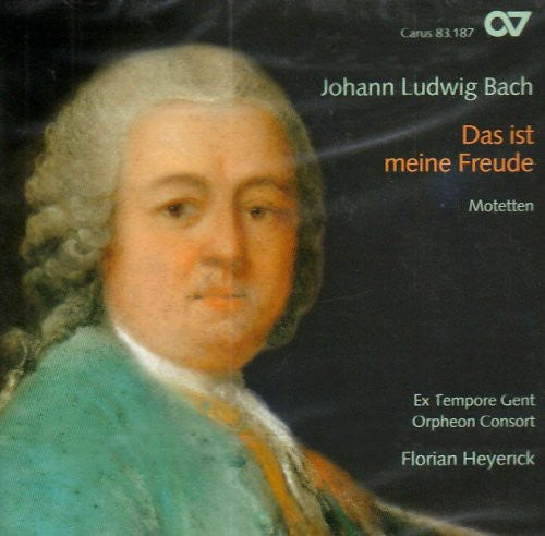 Bach / Orpheon Consort / Heyerick - Das 1st Meine Freude - Motets - Music CD