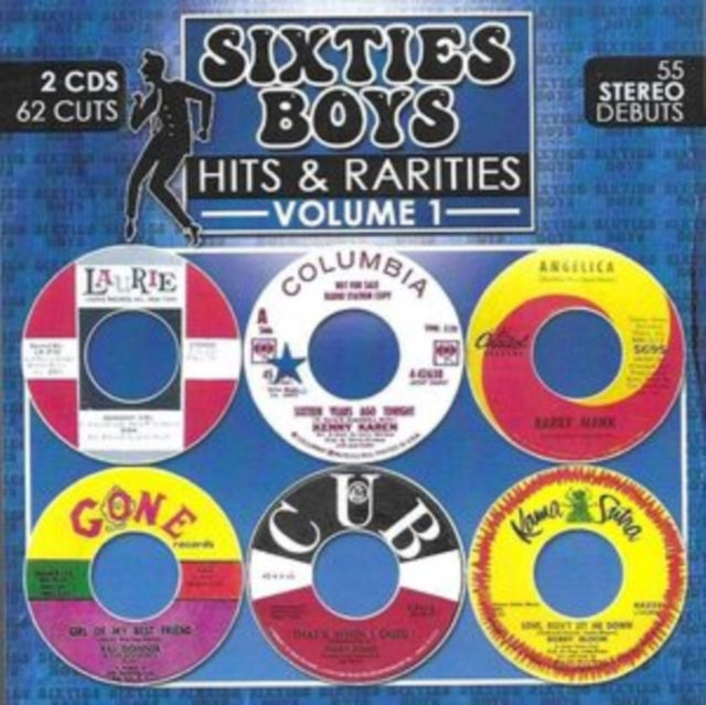 Various Artists - Sixties Boys-Hits & Rarities V.1-62 (2CD) Music CD