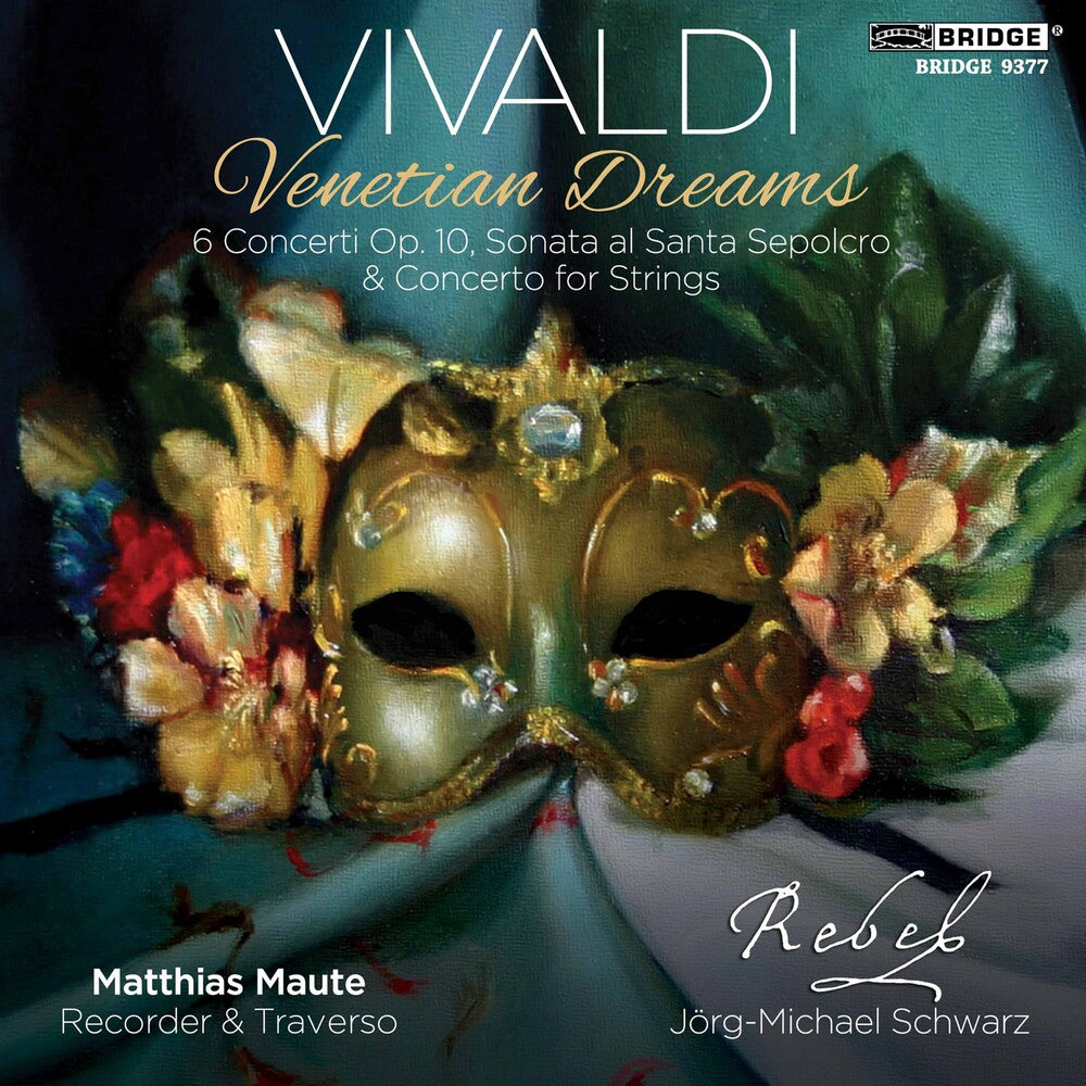 the album cover for Matthias Maute - Venetian Dreams