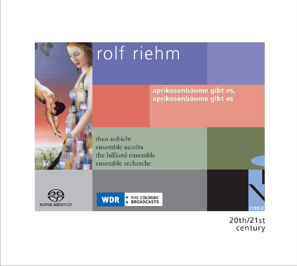 the album cover for Riehm / Nabicht / Hilliard Ensemble / Ens Ascolta - Aprikosenbaume Gibt