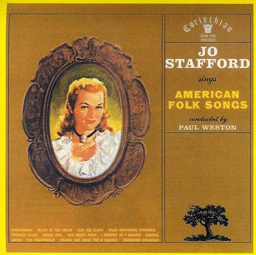 the album cover for Jo Stafford - Sings American Folk Songs