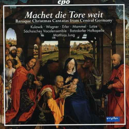 the album cover for Baroque Christmas Cantatas Fro - Baroque Christmas Cantatas from Central Germany